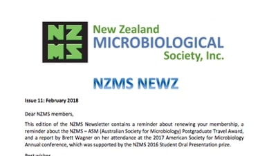 NZMS newsletter
